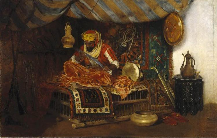 William Merritt Chase The Moorish Warrior china oil painting image